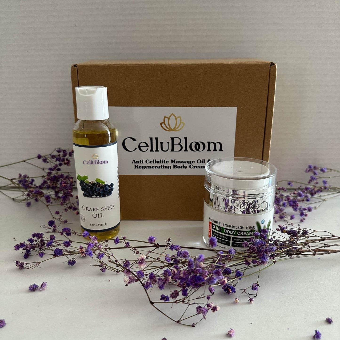 CelluBloom® Sculpting Essentials Kit — Oil + Cream Duo